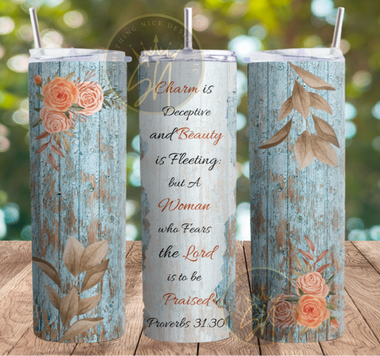 Proverbs 31 Woman 20 ounce Tumbler