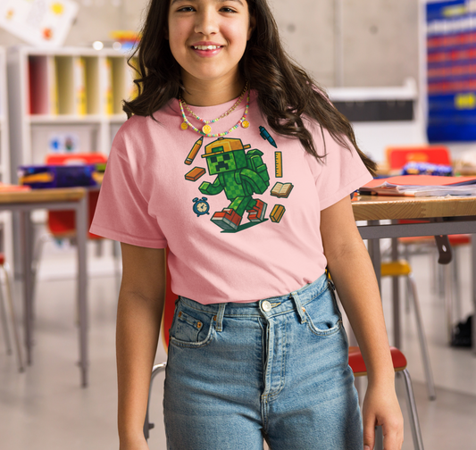 Robot back to school t-shirt for kids, first day of school shirt