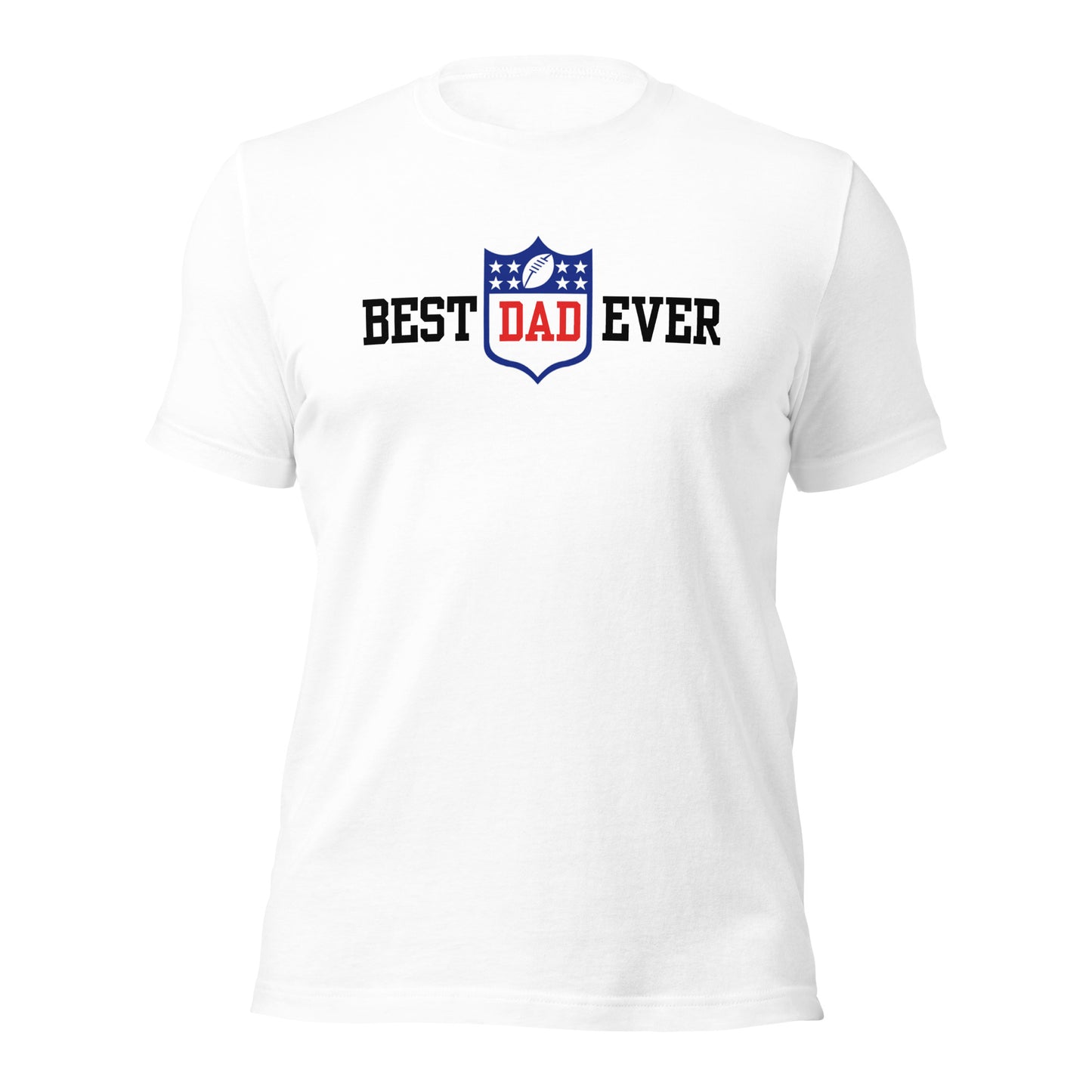 Father's Day tshirt, football team shirt, Gift idea for dad, Christmas gift, birthday gift tee, daddy shirt, husband gift, best dad ever