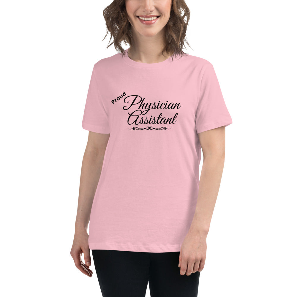 Proud PA (black letters) Women's Relaxed T-Shirt