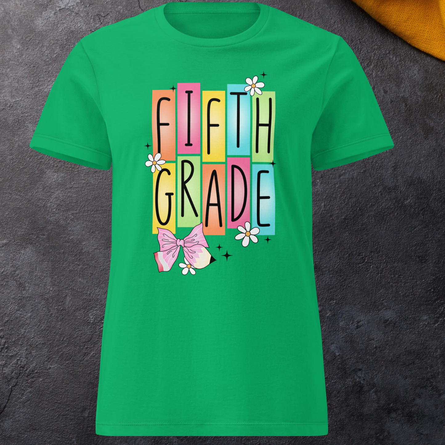 Back to school T-shirt for teachers or Educators. Grades Pre-K through Fifth Grade.