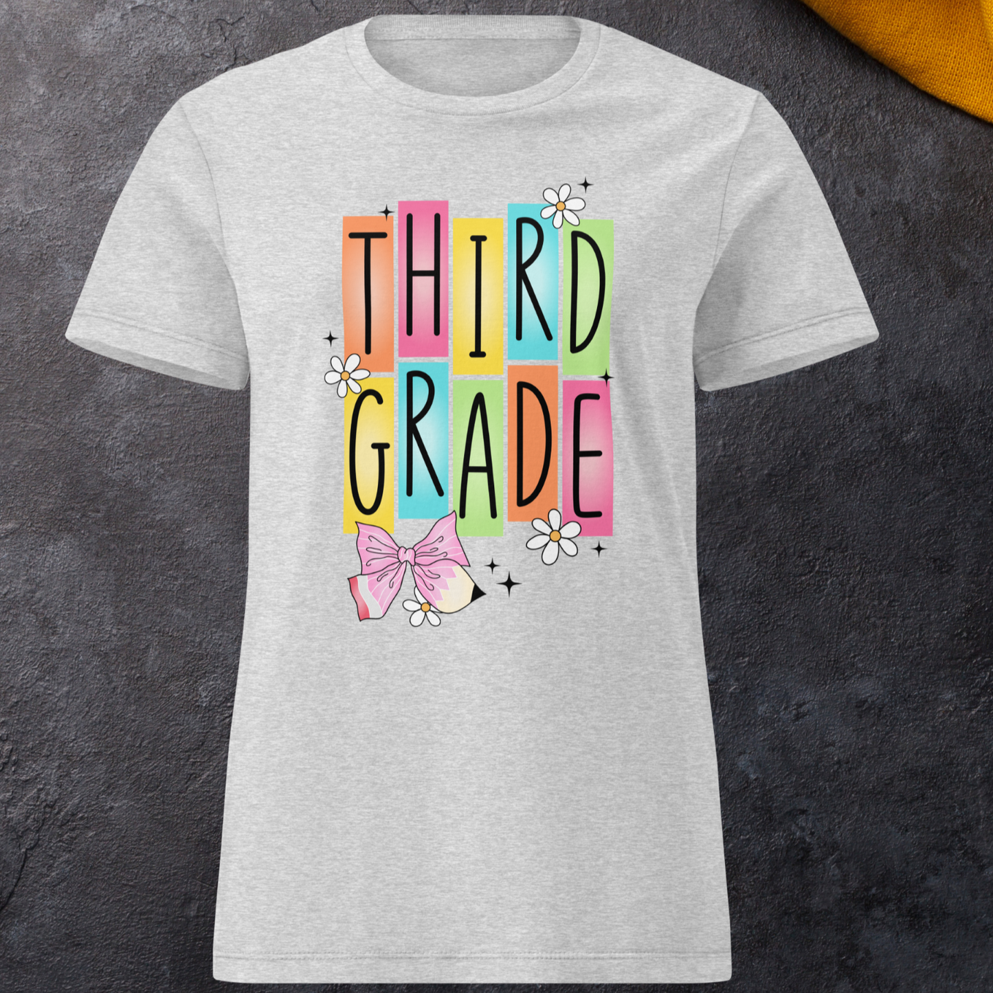 Back to school T-shirt for teachers or Educators. Grades Pre-K through Fifth Grade.