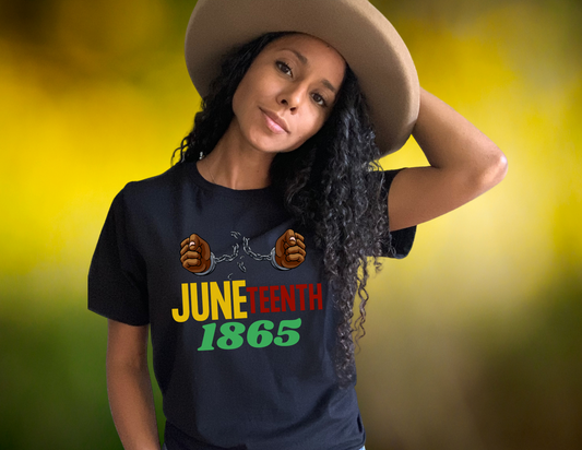 Juneteenth tshirt, black culture shirt, black independence day, freedom tee, civil rights, black lives, june 1865
