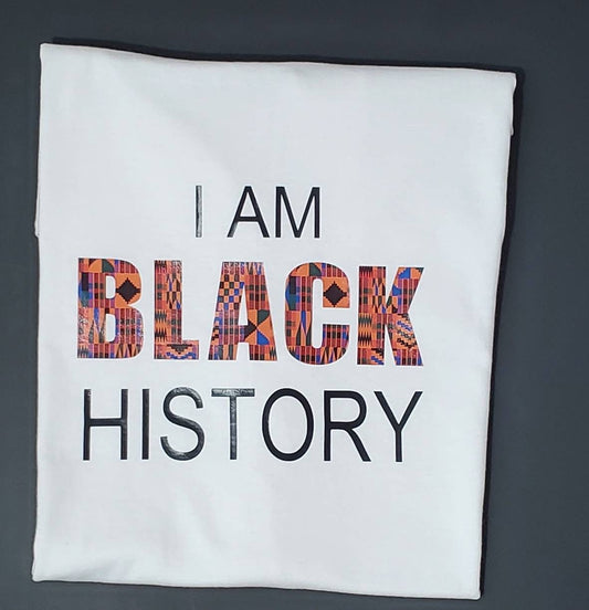 Black history tshirt, black pride shirt, african print tee, juneteenth, freeish, black history gift idea, black and proud, MLK day