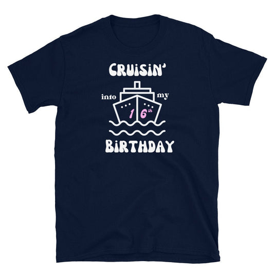 Birthday tshirt, bday tee, cruise shirts, personalized tshirts, matching tees, group celebration, cruise ship, gift idea, destination bday