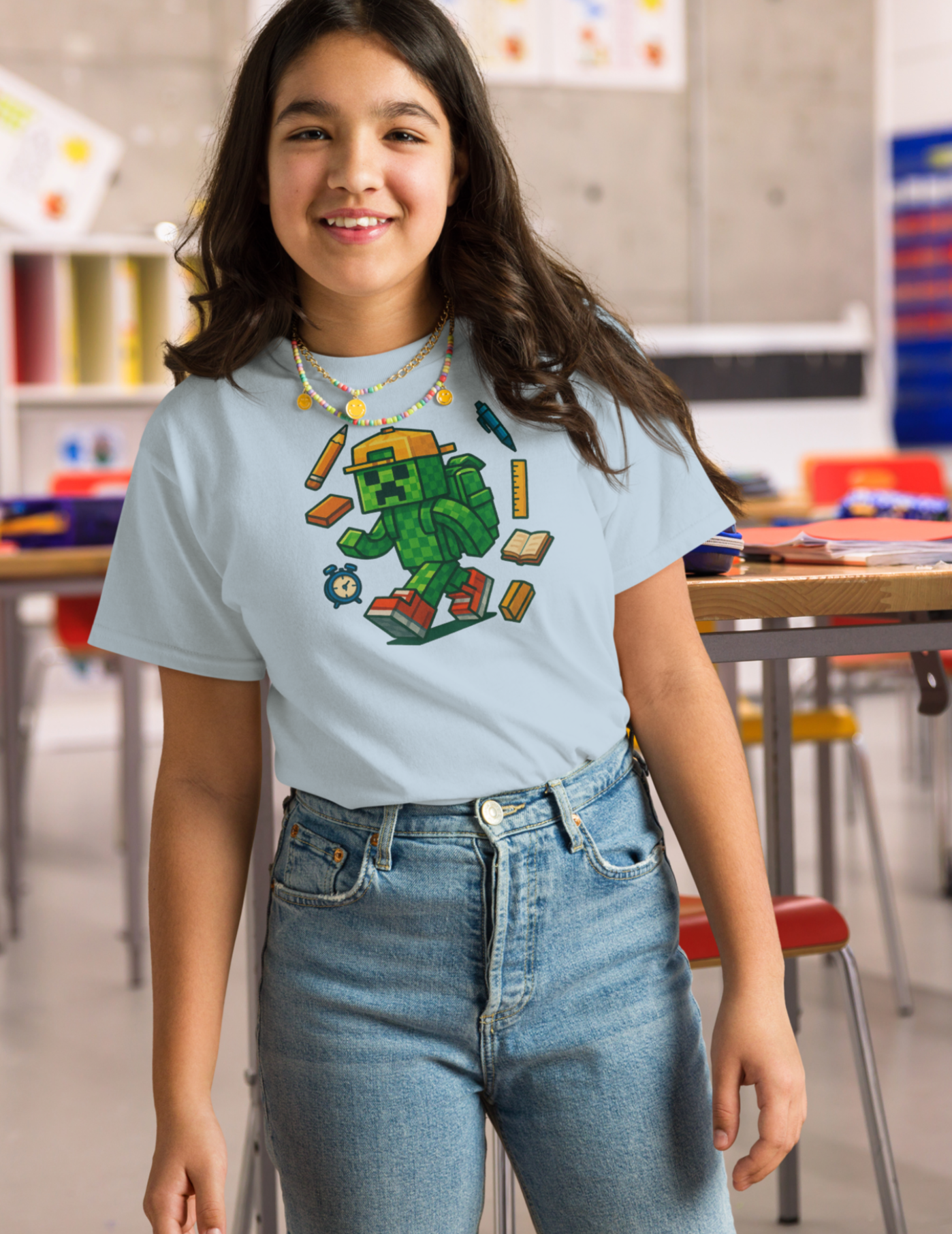 Robot back to school t-shirt for kids, first day of school shirt