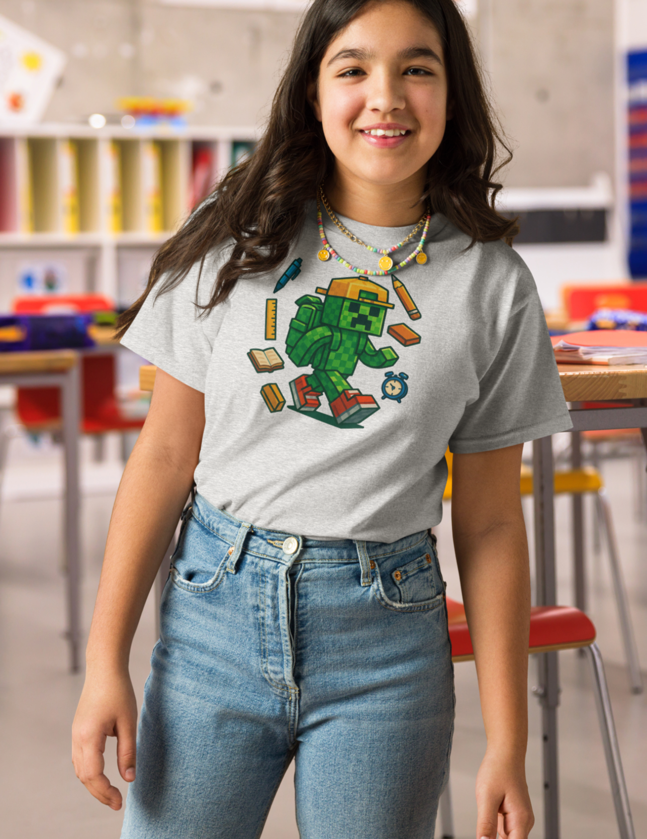 Robot back to school t-shirt for kids, first day of school shirt